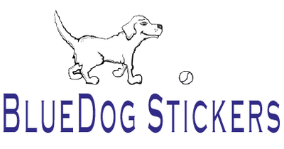 Bluedogstickers