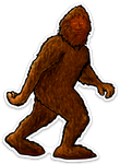 Bigfoot Sticker